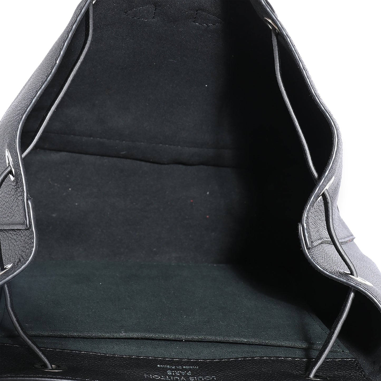 Louis Vuitton Louis Vuitton Black Calfskin Lockme Backpack