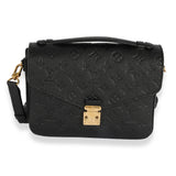 Louis Vuitton Louis Vuitton Black Monogram Empreinte Pochette Métis