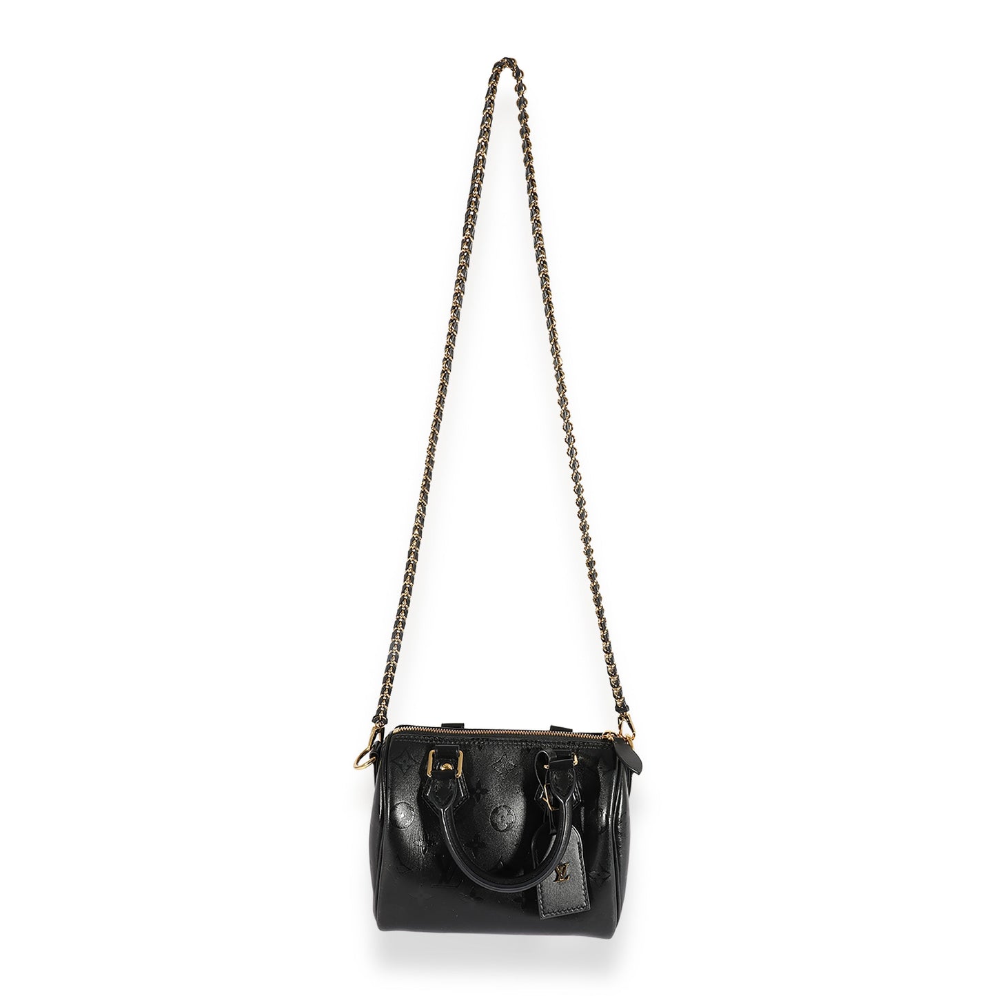 Louis Vuitton Louis Vuitton Black Monogram Ink Speedy BB