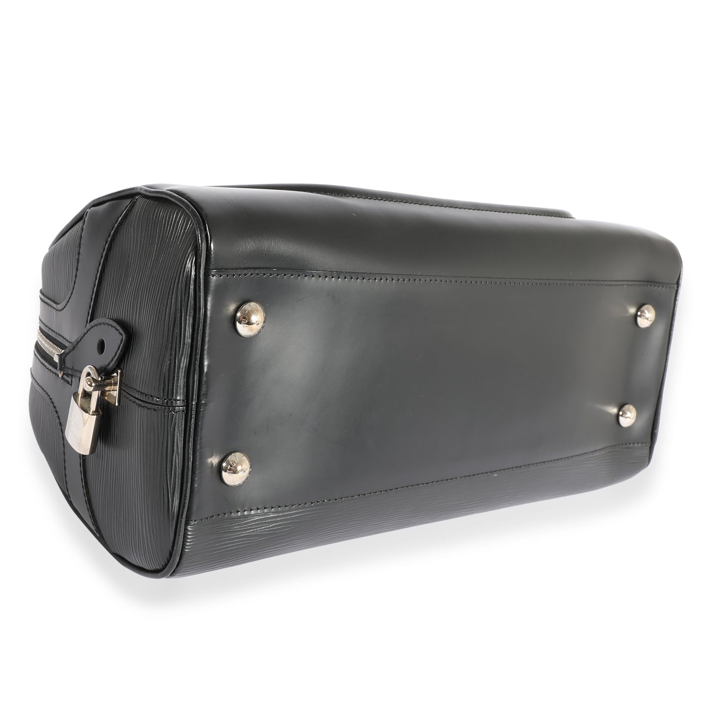 Louis Vuitton Louis Vuitton Black Epi Bowling Montaigne GM