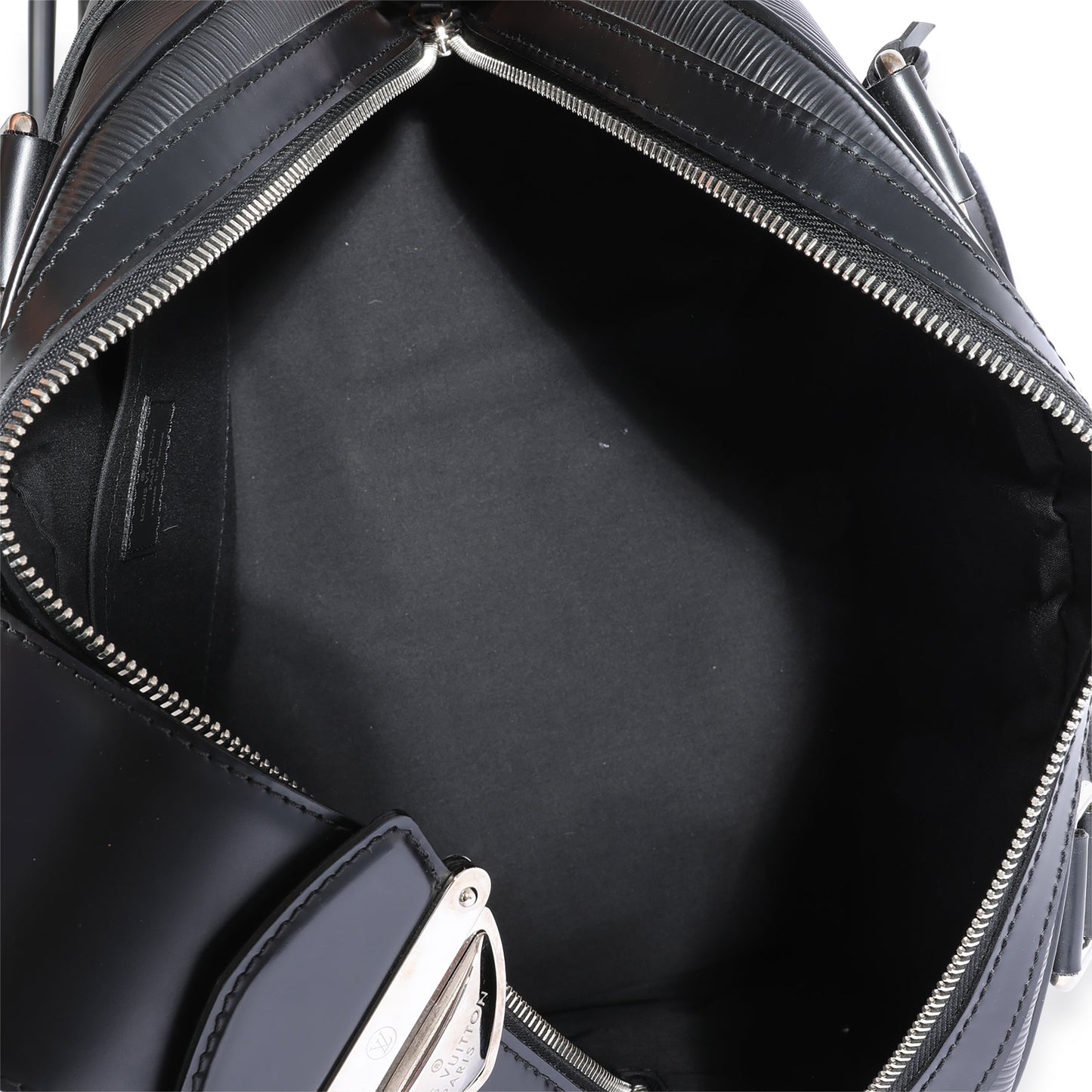 Louis Vuitton Louis Vuitton Black Epi Bowling Montaigne GM