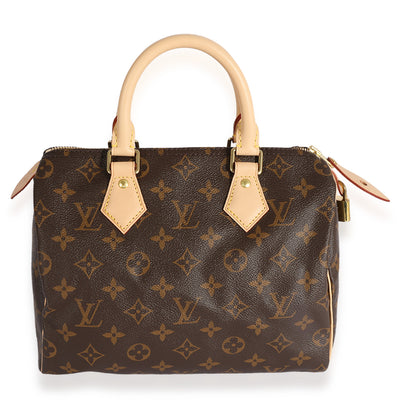Louis Vuitton Louis Vuitton Monogram Canvas Speedy 25
