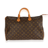 Louis Vuitton Louis Vuitton   Monogram Canvas Speedy 40