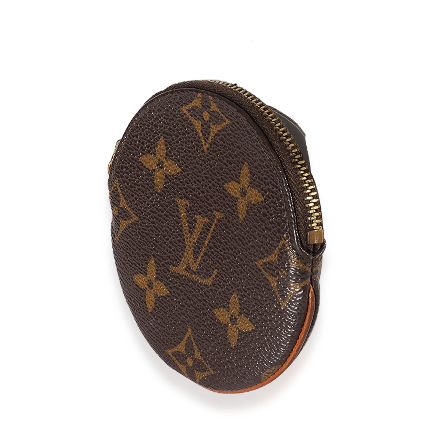 Louis Vuitton Louis Vuitton Monogram Canvas Porte Monnaie Round