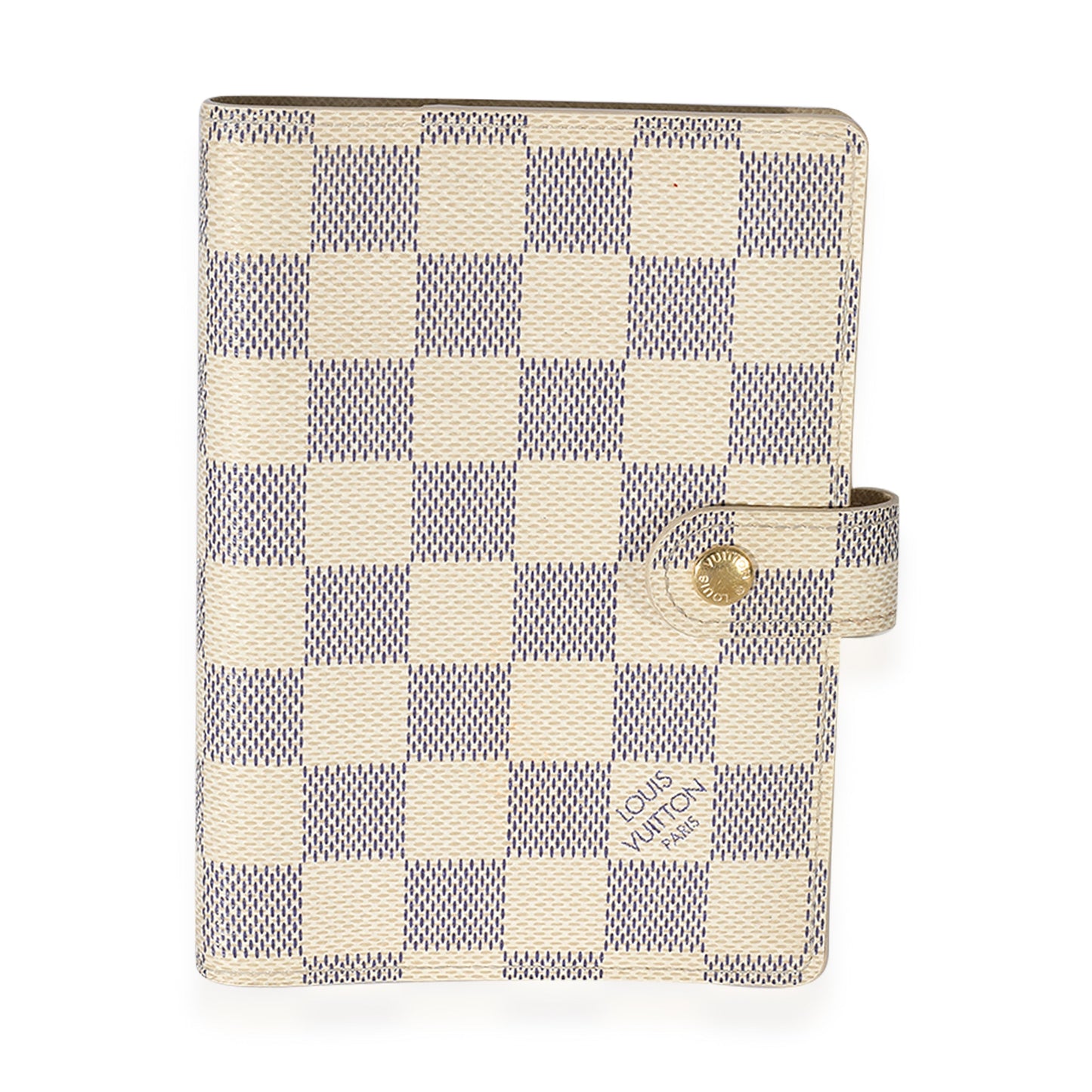 Louis Vuitton Louis Vuitton Damier Azur Canvas Small Agenda Cover
