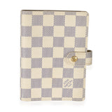 Louis Vuitton Louis Vuitton Damier Azur Canvas Small Agenda Cover