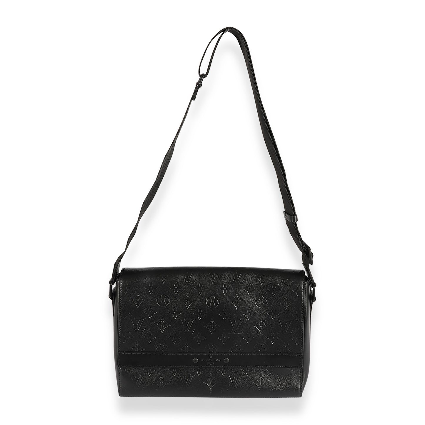 Louis Vuitton Louis Vuitton Black Monogram Shadow Sprinter Messenger