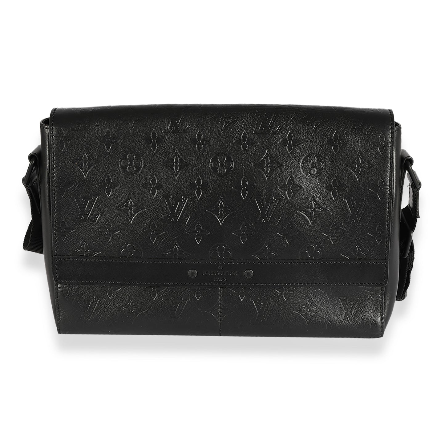 Louis Vuitton Louis Vuitton Black Monogram Shadow Sprinter Messenger