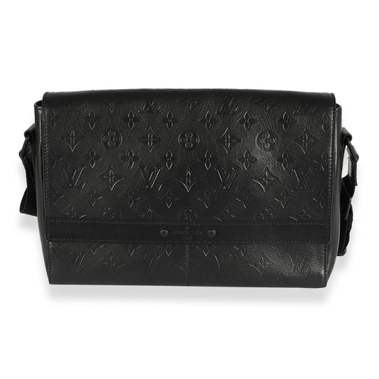 Louis Vuitton Louis Vuitton Black Monogram Shadow Sprinter Messenger