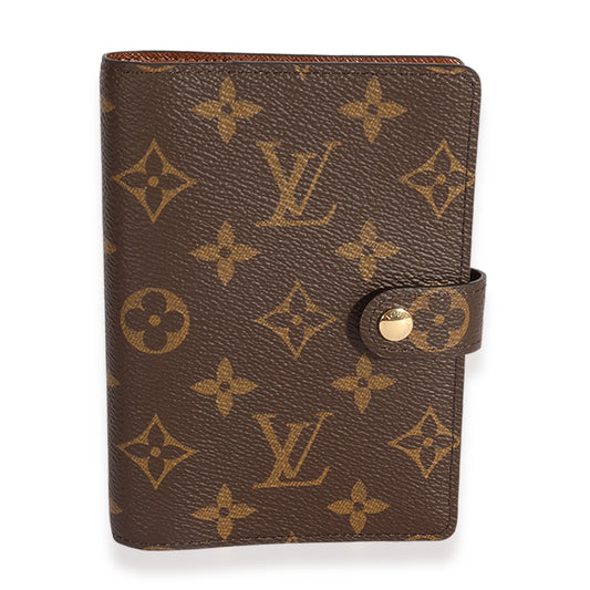 Louis Vuitton Louis Vuitton Monogram Canvas Small Ring Agenda Cover