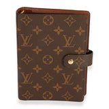 Louis Vuitton Louis Vuitton Monogram Canvas Medium Ring Agenda Cover