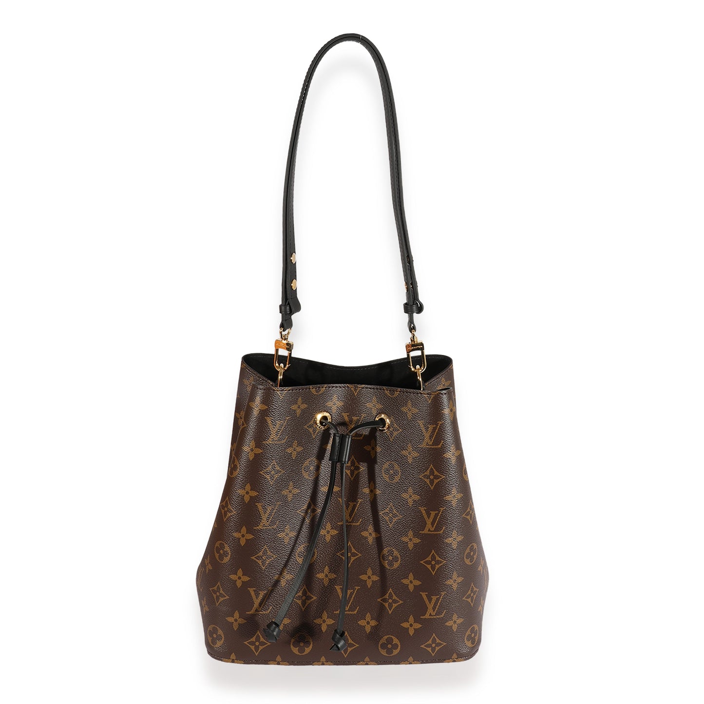 Louis Vuitton Louis Vuitton Monogram Canvas & Black Leather NéoNoé MM