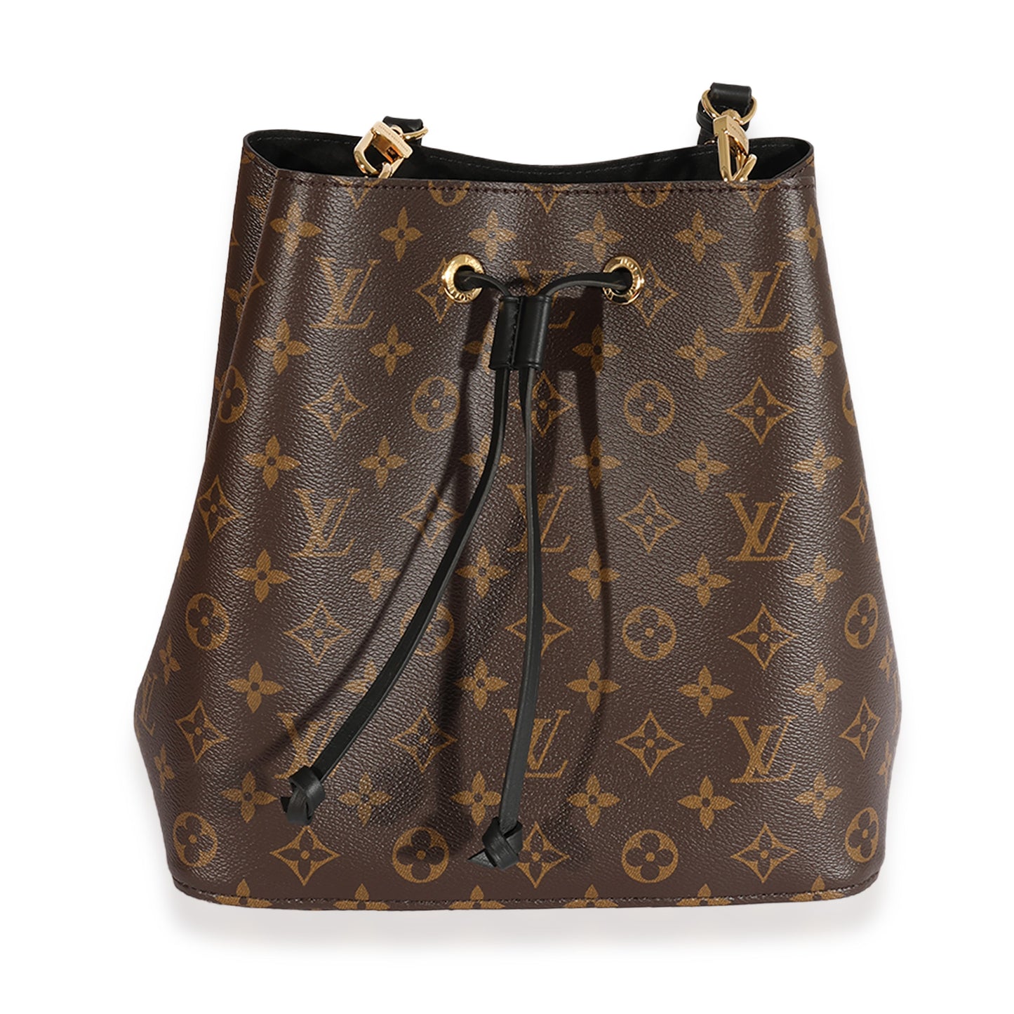 Louis Vuitton Louis Vuitton Monogram Canvas & Black Leather NéoNoé MM
