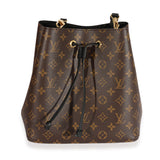 Louis Vuitton Louis Vuitton Monogram Canvas & Black Leather NéoNoé MM
