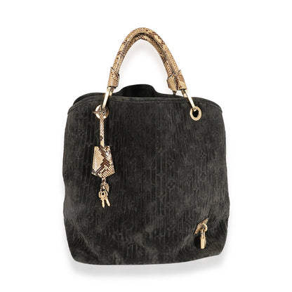 Louis Vuitton Louis Vuitton Kohl Suede Whisper GM Bag