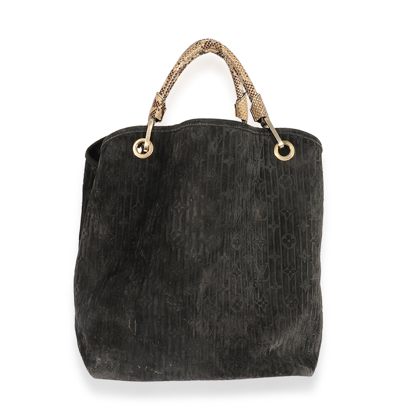 Louis Vuitton Louis Vuitton Kohl Suede Whisper GM Bag