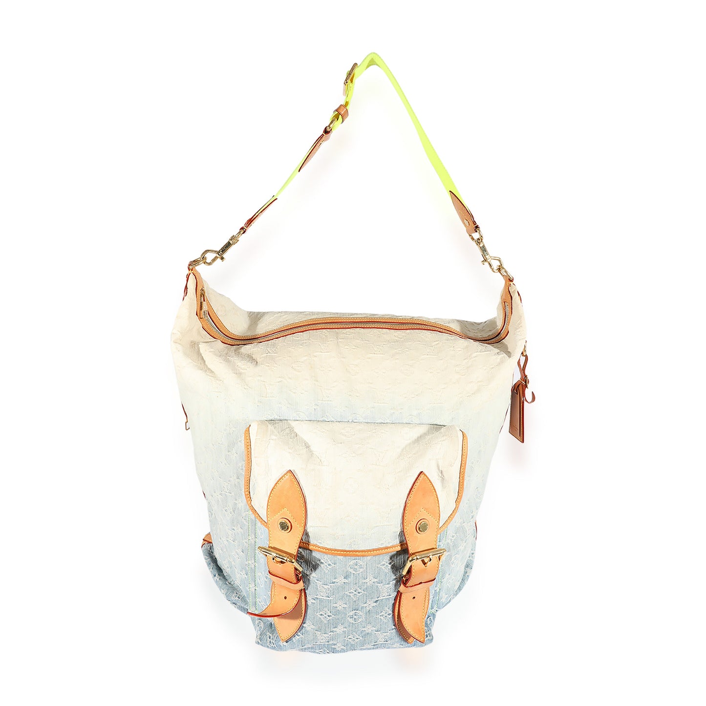 Louis Vuitton Louis Vuitton Blue Denim Sunburst GM