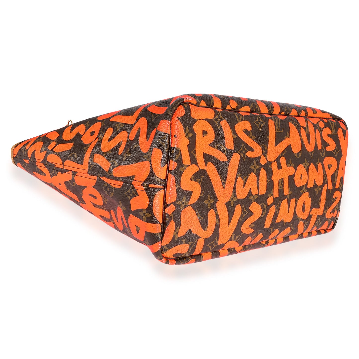 Louis Vuitton Louis Vuitton x Stephen Spro  Orange Graffiti Monogram Canvas Neverfull GM
