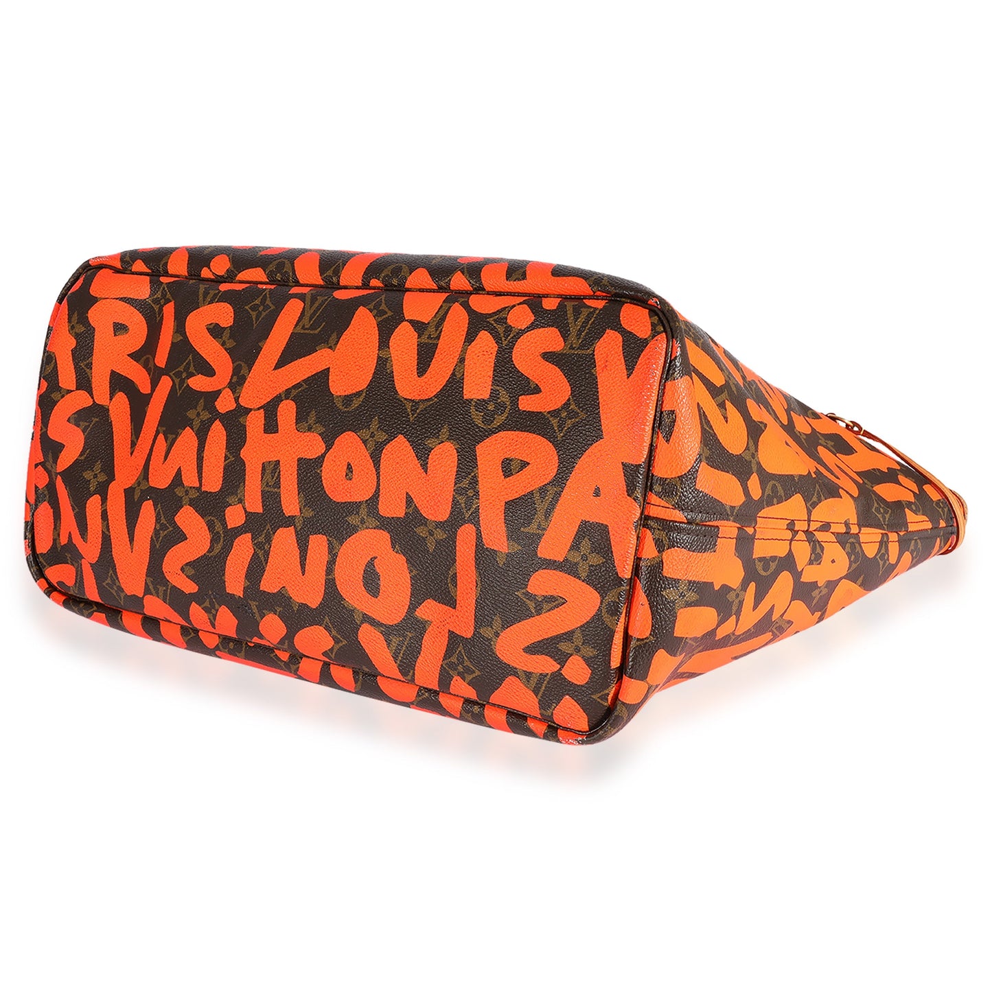 Louis Vuitton Louis Vuitton x Stephen Spro  Orange Graffiti Monogram Canvas Neverfull GM