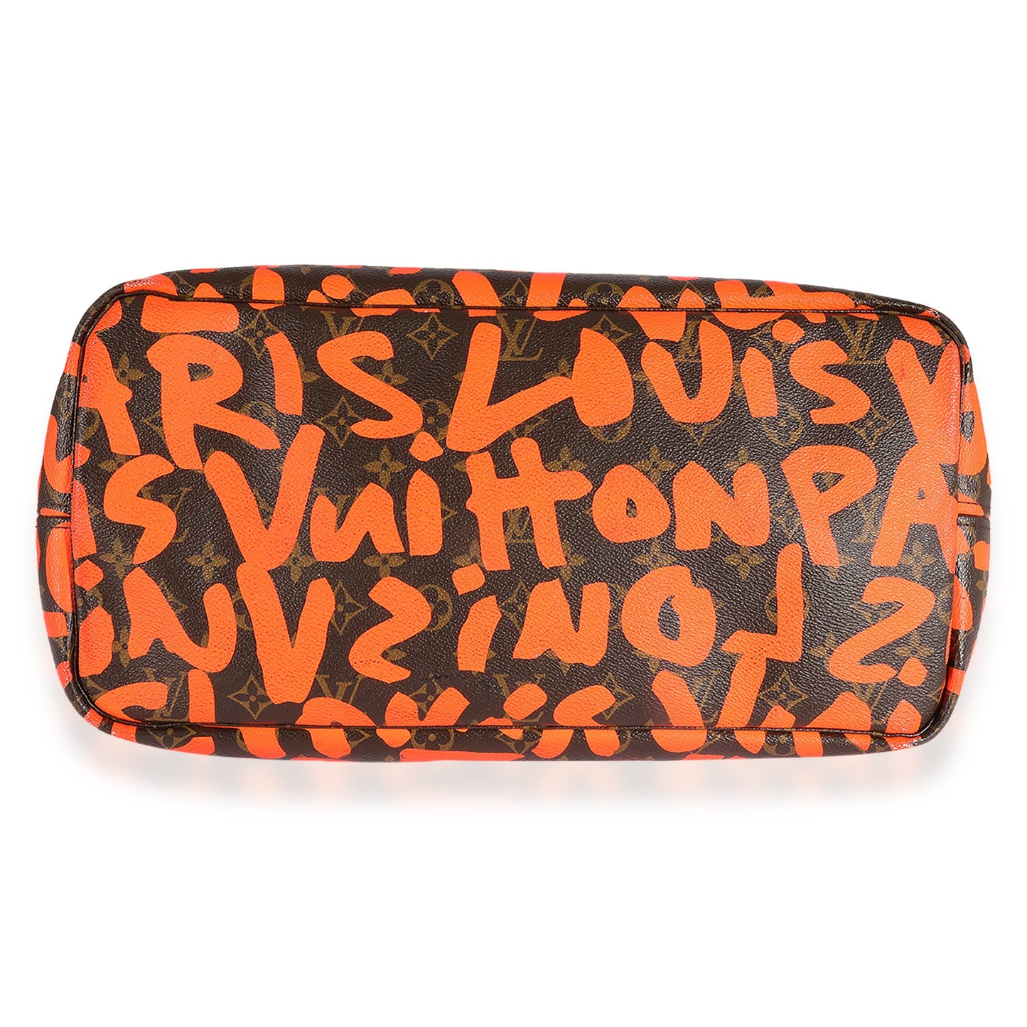 Louis Vuitton Louis Vuitton x Stephen Spro  Orange Graffiti Monogram Canvas Neverfull GM