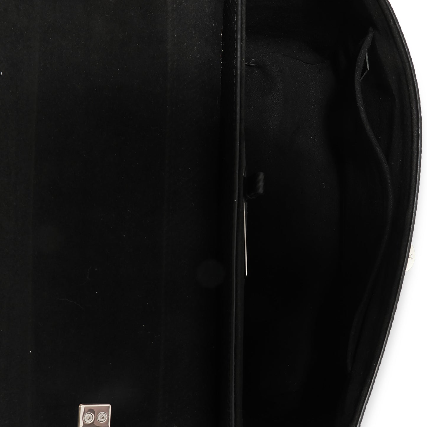 Louis Vuitton Louis Vuitton Black Epi Leather Flower Jewels Twist MM