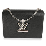 Louis Vuitton Louis Vuitton Black Epi Leather Flower Jewels Twist MM
