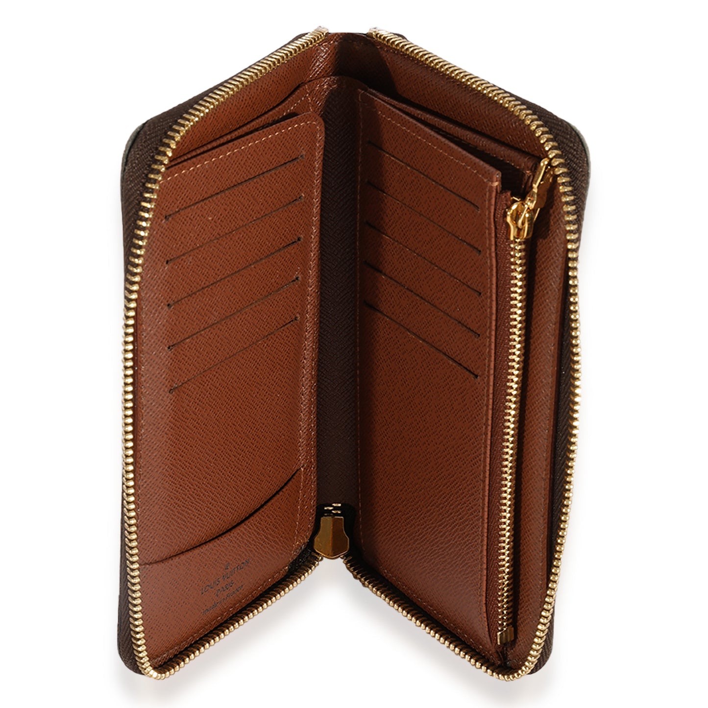 Louis Vuitton Monogram Canvas Zippy Compact Wallet