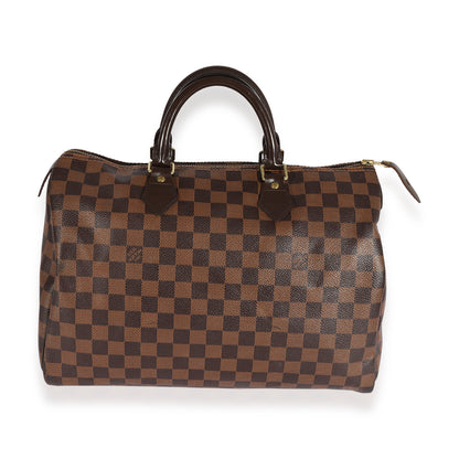 Louis Vuitton Louis Vuitton Damier Ebene Speedy 35