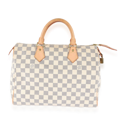 Louis Vuitton Louis Vuitton Damier Azur Canvas Speedy 30