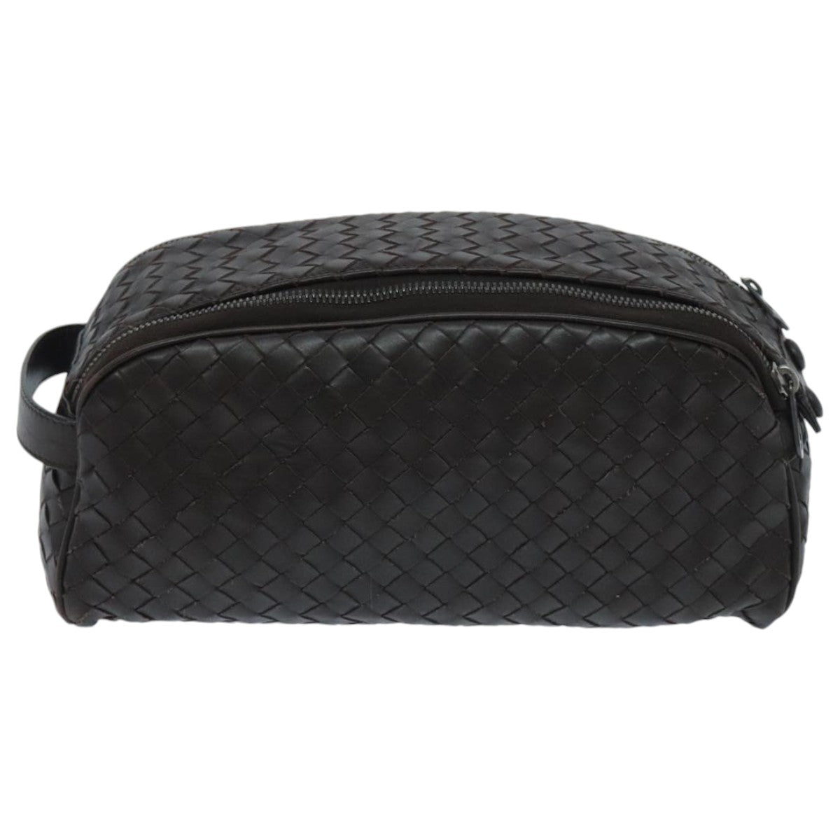 Bottega Veneta Intrecciato  Leather Clutch Bag