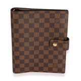Louis Vuitton Louis Vuitton Damier Ebene Large Agenda