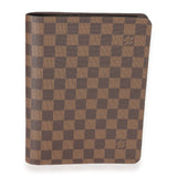 Louis Vuitton Louis Vuitton Damier Ebene Desk Agenda Cover