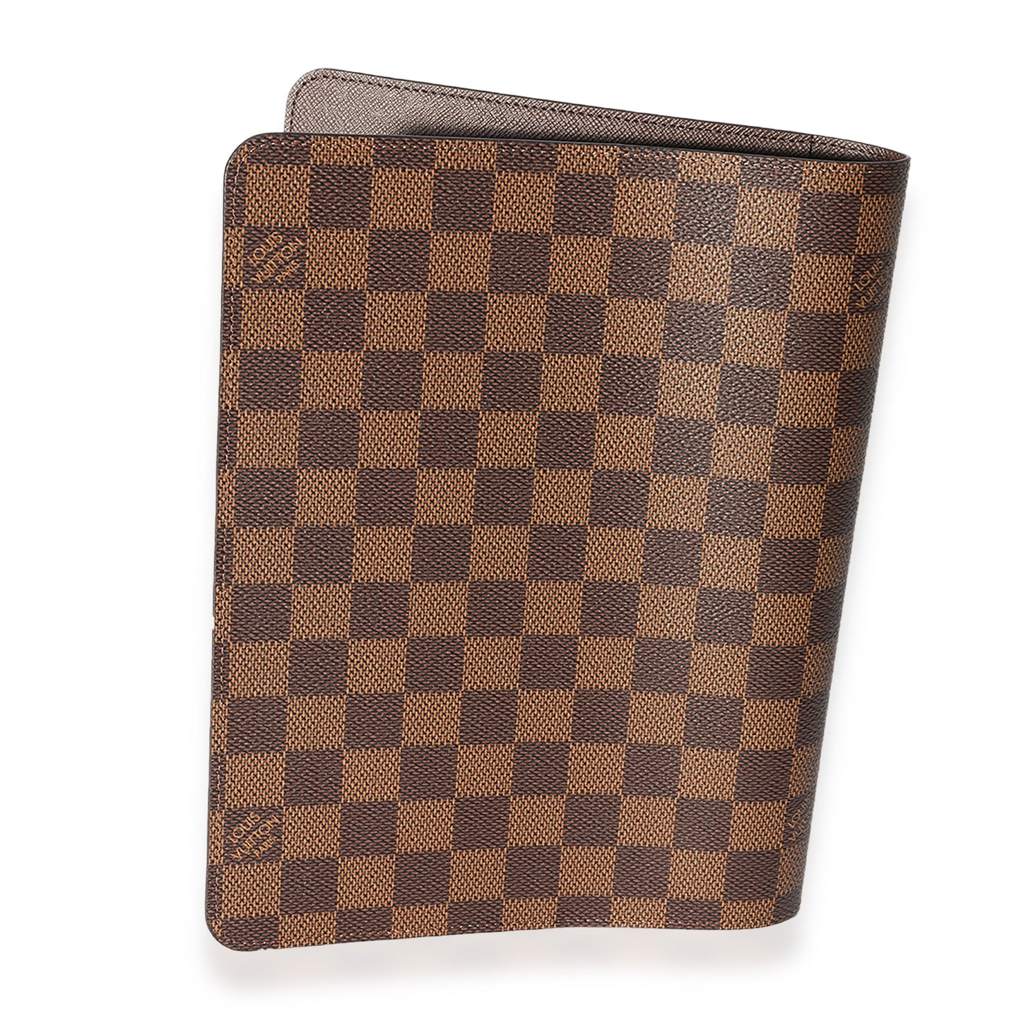Louis Vuitton Louis Vuitton Damier Ebene Desk Agenda Cover