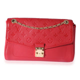 Louis Vuitton Louis Vuitton Red Monogram Empreinte Saint-Germain PM
