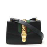 Gucci Leather Sylvie Shoulder Bag 421882