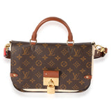 Louis Vuitton Louis Vuitton Monogram Canvas & Beige Leather Vaugirard Shoulder Bag