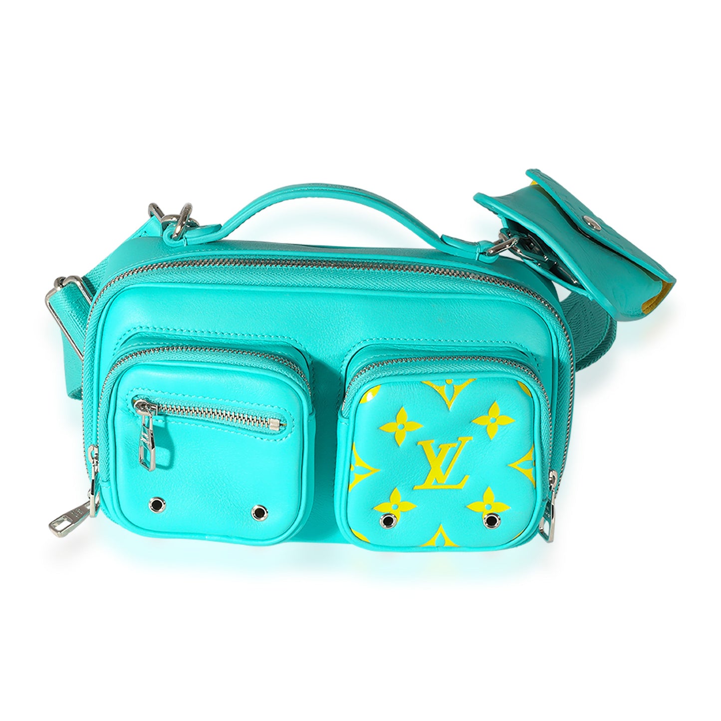 Louis Vuitton Louis Vuitton Blue Monogram Utility Crossbody