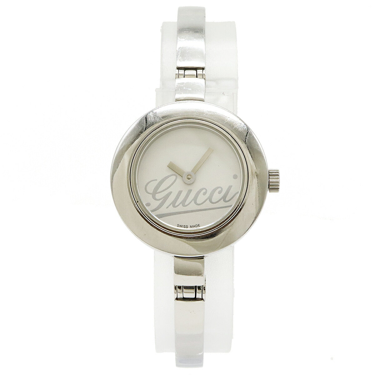 Gucci White Dial 105 Quartz Watch YA105544