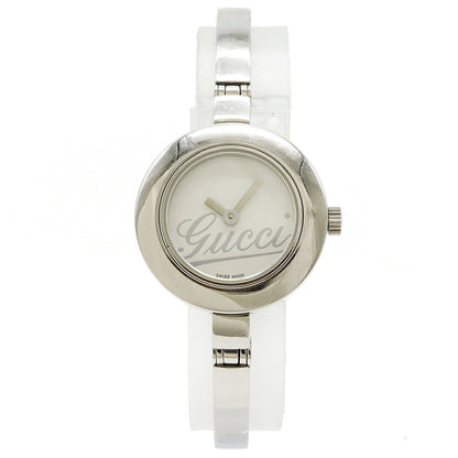 Gucci White Dial 105 Quartz Watch YA105544
