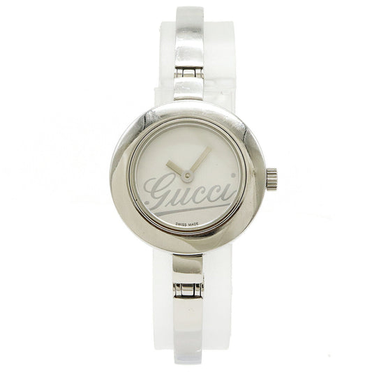 Gucci White Dial 105 Quartz Watch YA105544