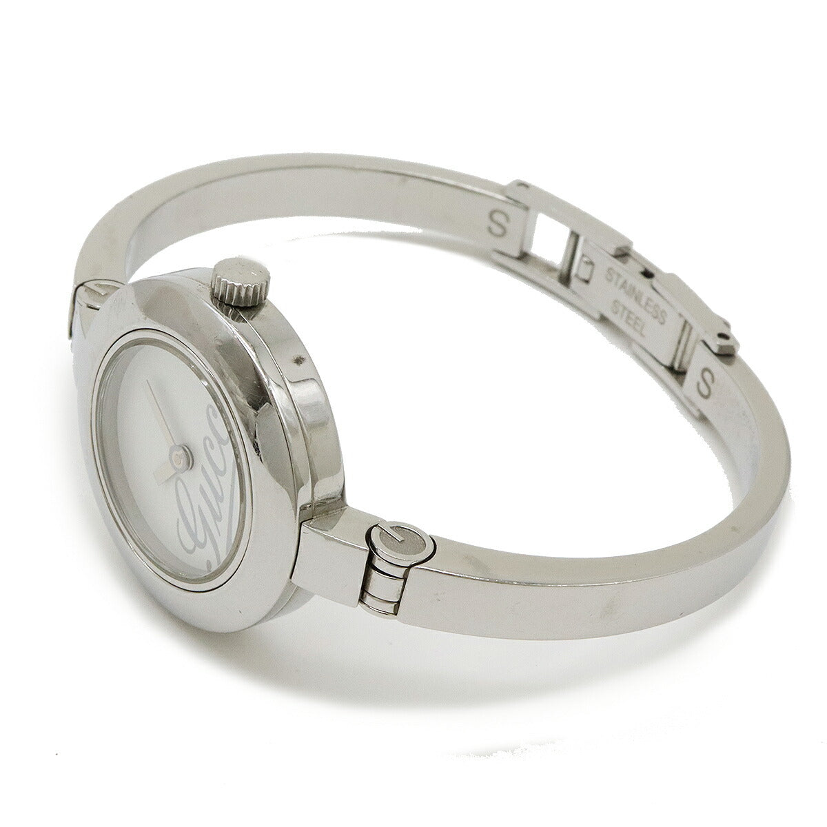 Gucci White Dial 105 Quartz Watch YA105544