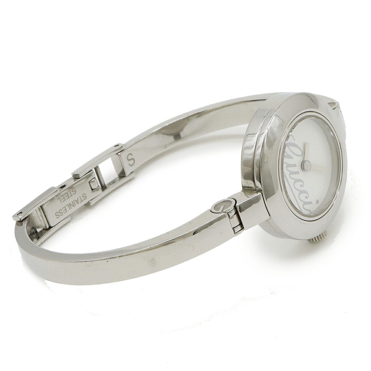 Gucci White Dial 105 Quartz Watch YA105544