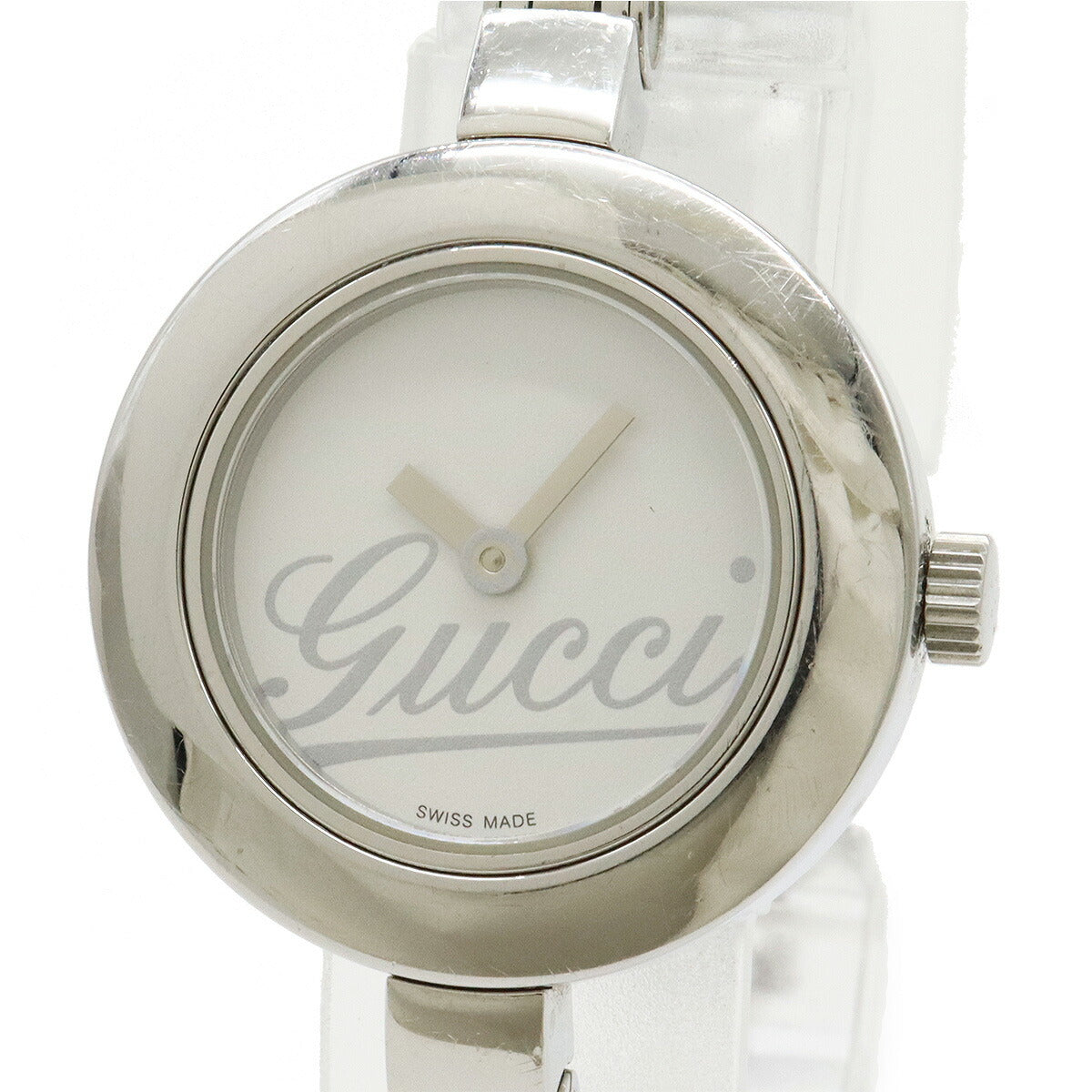 Gucci White Dial 105 Quartz Watch YA105544