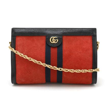 Gucci Suede/Leather Ophidia 2way Shoulder Bag 503877
