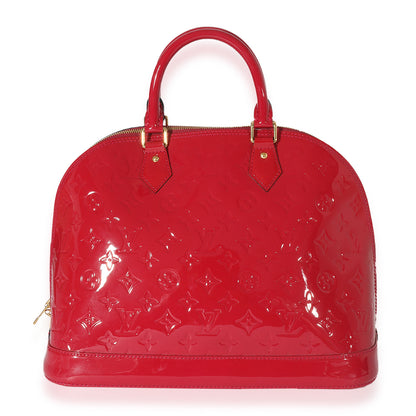 Louis Vuitton Louis Vuitton Cerise Monogram Vernis Alma MM