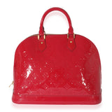 Louis Vuitton Louis Vuitton Cerise Monogram Vernis Alma MM