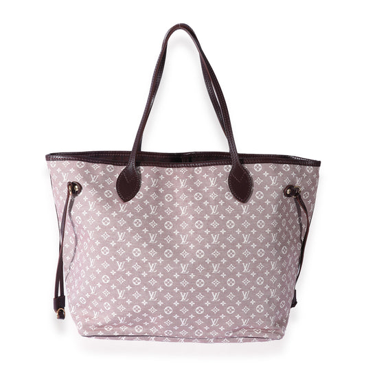 Louis Vuitton Louis Vuitton Sepia Bordeaux Mini Lin Idylle Neverfull MM