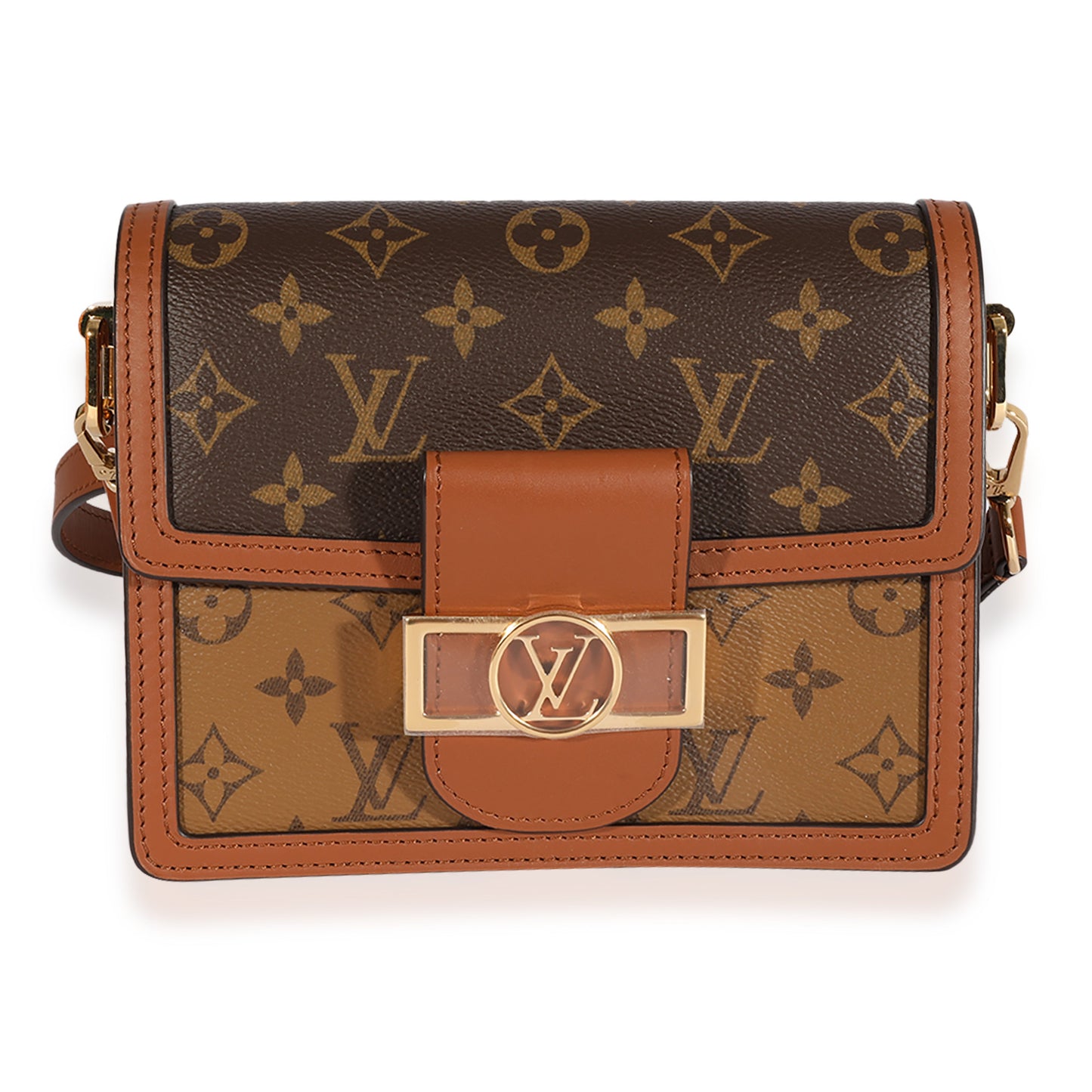 Louis Vuitton Louis Vuitton Monogram & Monogram Reverse Canvas Mini Dauphine Bag