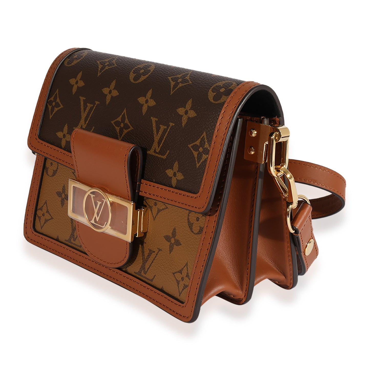 Louis Vuitton Louis Vuitton Monogram & Monogram Reverse Canvas Mini Dauphine Bag