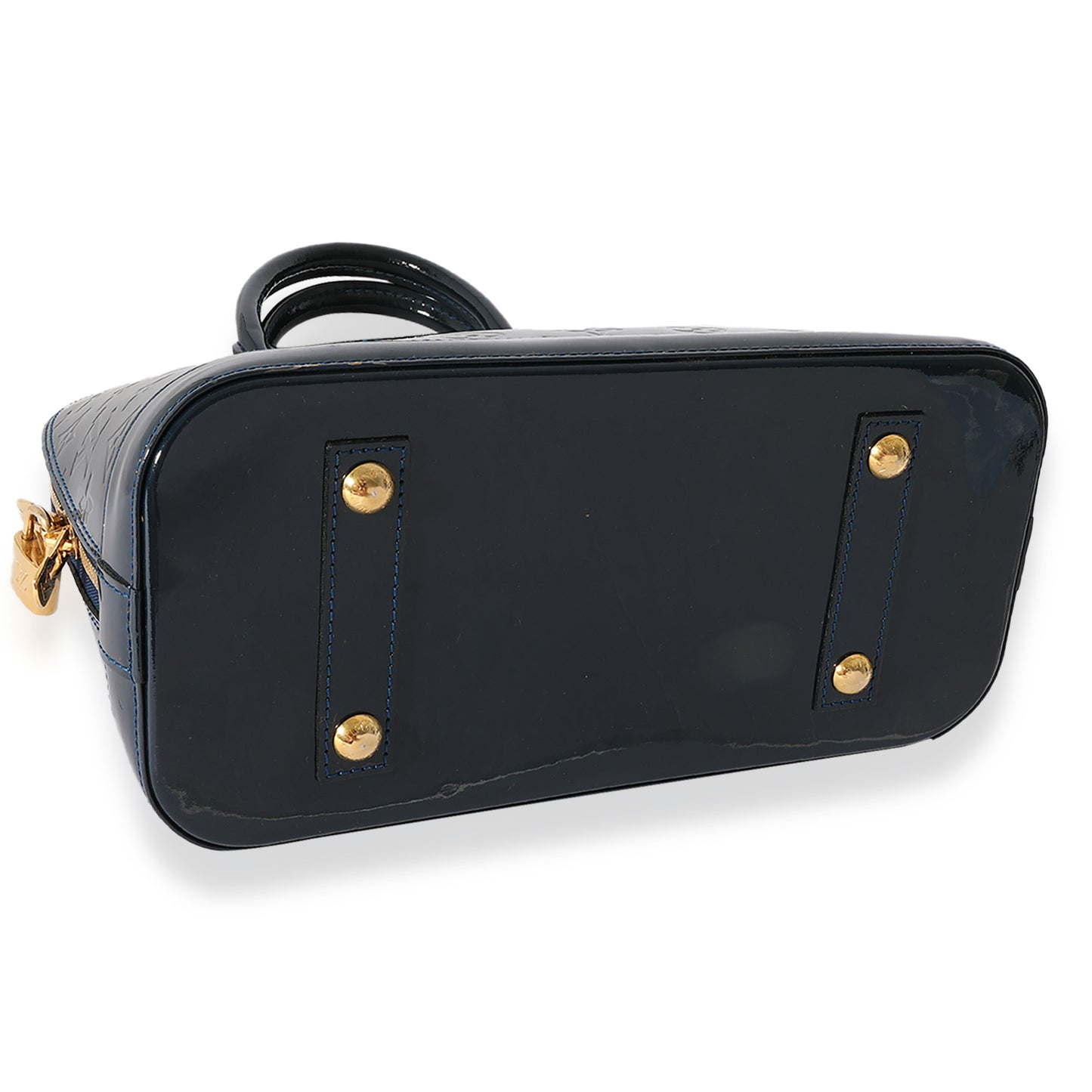 Louis Vuitton Louis Vuitton Bleu Nuit Vernis Alma PM